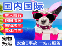 甘孜格萨尔机场邮寄国际宠物托运 【国